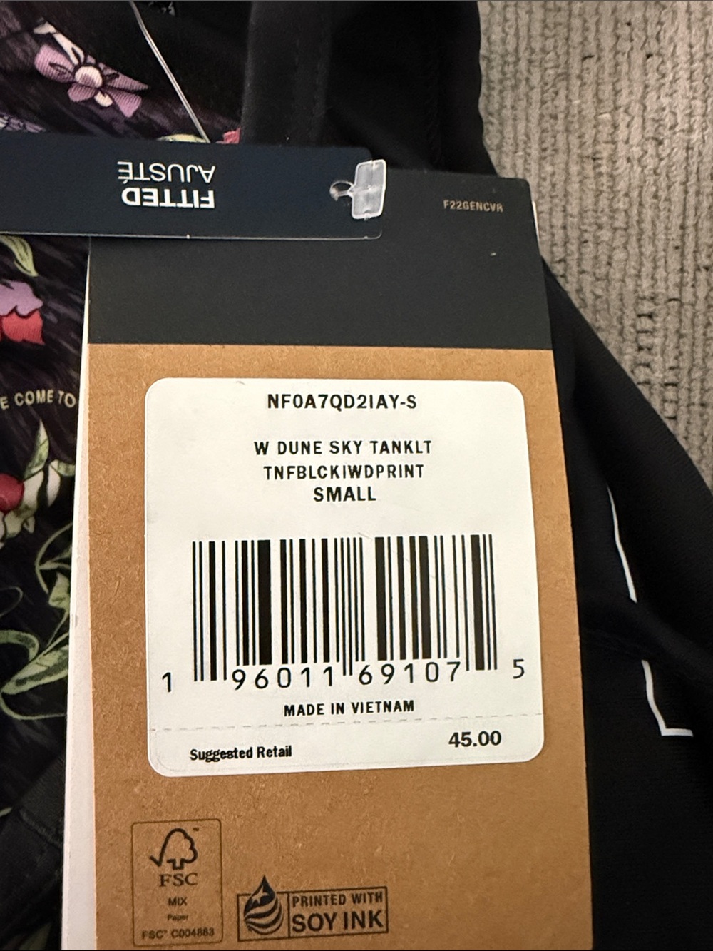 Tag for Women's Tank